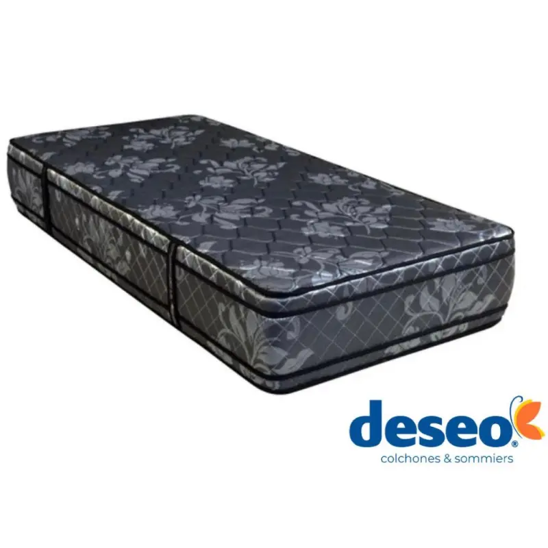 Colchón diamante 30cm 1 1/2 plaza DESEO